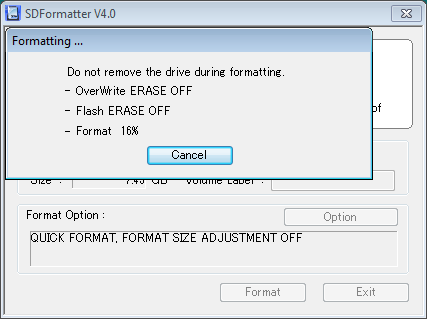 Программа форматирование microSD 