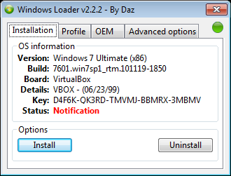 Windows Loader 2.2.2